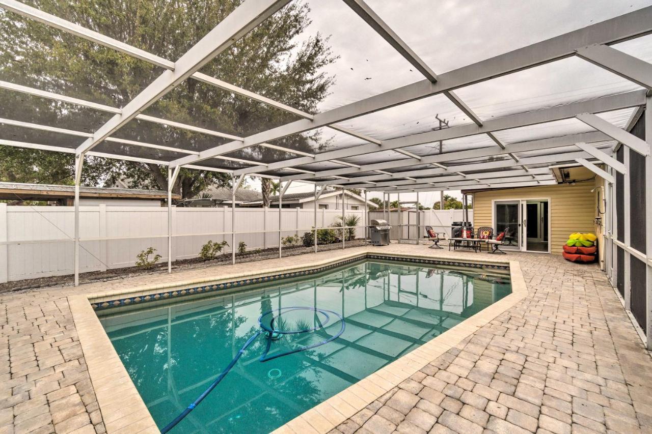 Home With Dock, Pool, Kayaks Walk To Palma Sola Bay 브레던톤 외부 사진