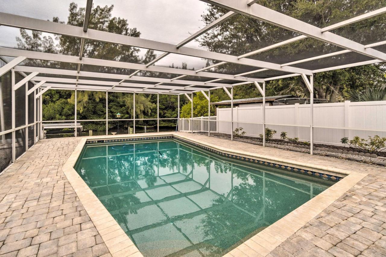 Home With Dock, Pool, Kayaks Walk To Palma Sola Bay 브레던톤 외부 사진